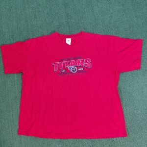 VINTAGE NFL Tennessee Titans Football T Shirt Size XXXL
